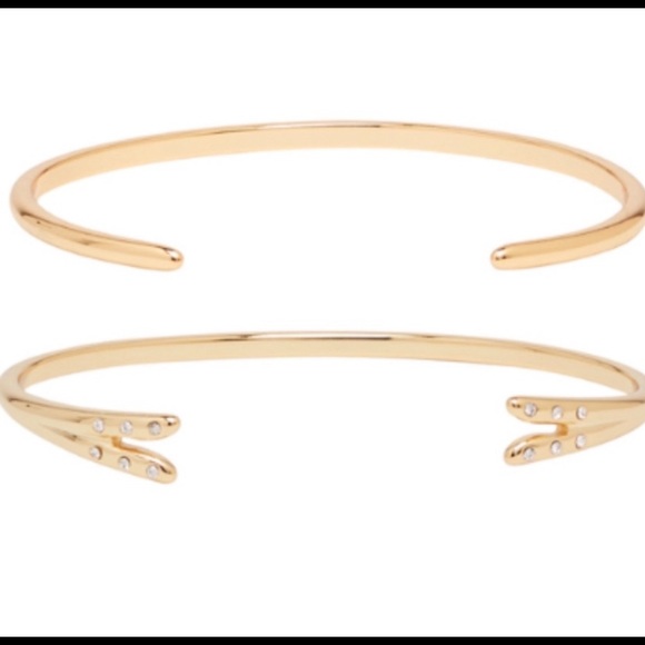 NWOT Michelle Campbell 14k Gold Talon Set - Picture 3 of 4